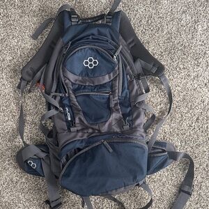 Rudis Wrestling Navy and Gray Backpack